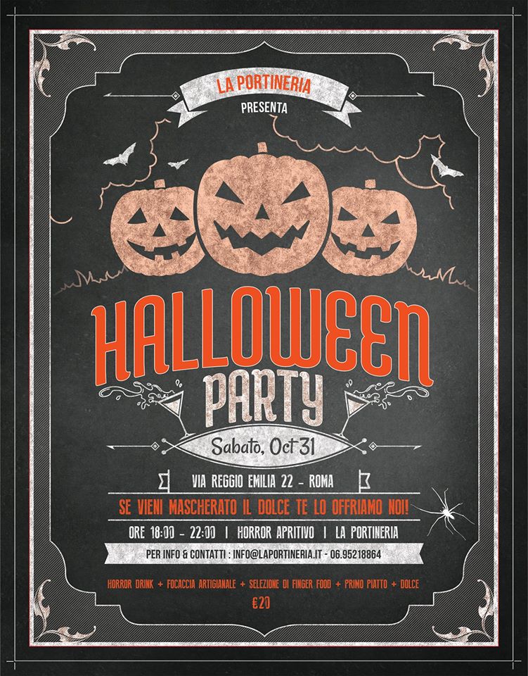 Halloween Aperitivo e Brunch!